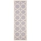 preview thumbnail 142 of 183, SAFAVIEH Handmade Cambridge Trudie Geometric Wool Rug 2'6" x 6' Runner - Silver/Ivory - Runner
