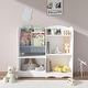 preview thumbnail 2 of 7, Kid Bookshelf and Toy Organizer, 3 Tier Bookshelf for Kids, Fabric Toddler Bookcase Book Shelf for Kid Room, Bedroom, Playroom
