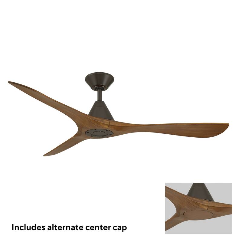 Carve Indoor or Outdoor 3-Blade 60in Smart Ceiling Fan