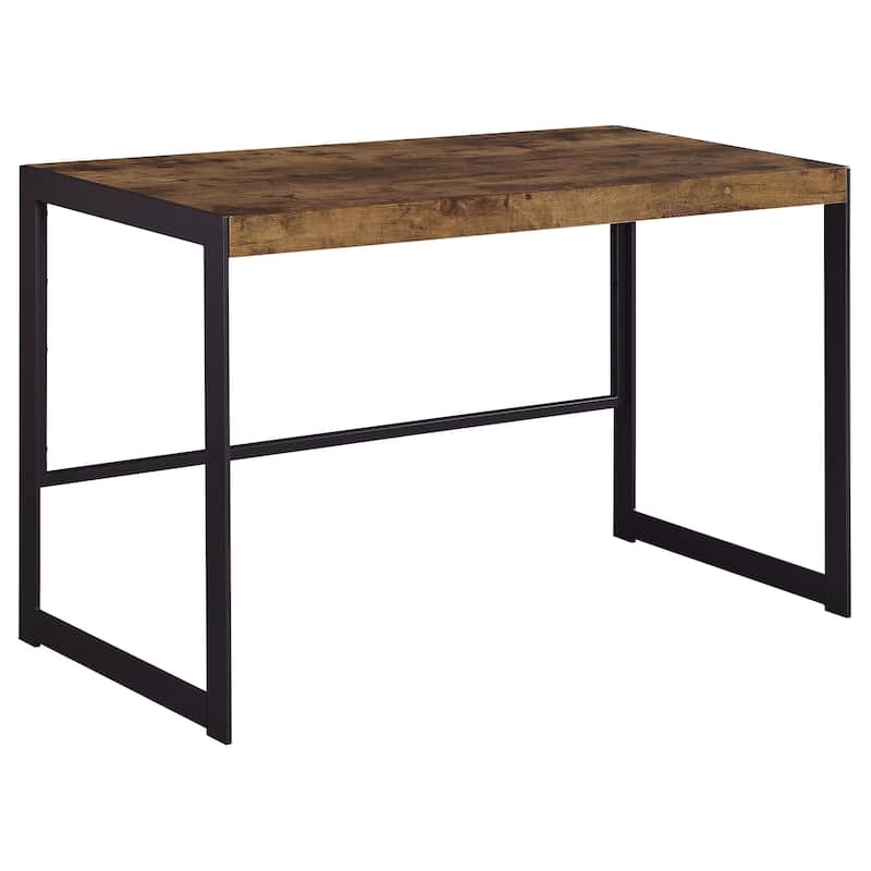 Estrella 47-inch Engineered Wood Writing Desk Rustic Nutmeg - Rustic Nutmeg