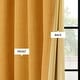 preview thumbnail 29 of 160, Exclusive Fabrics Textured Faux Linen Extra Wide Room Darkening Curtains for Bedroom & Living Room Curtains (1 Panel)