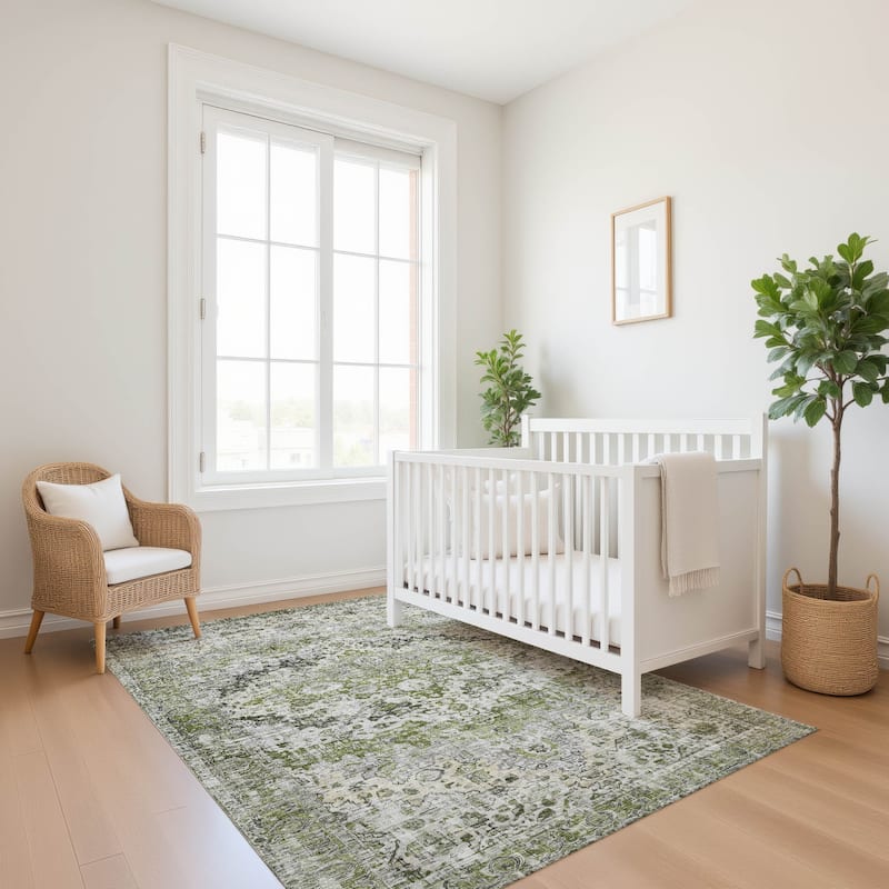 Premium Washable Super Soft Traditional Vintage Mayfield Rug