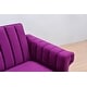 preview thumbnail 18 of 78, Legend Furniture Covertible Velvet Sofa Bed Sleeper