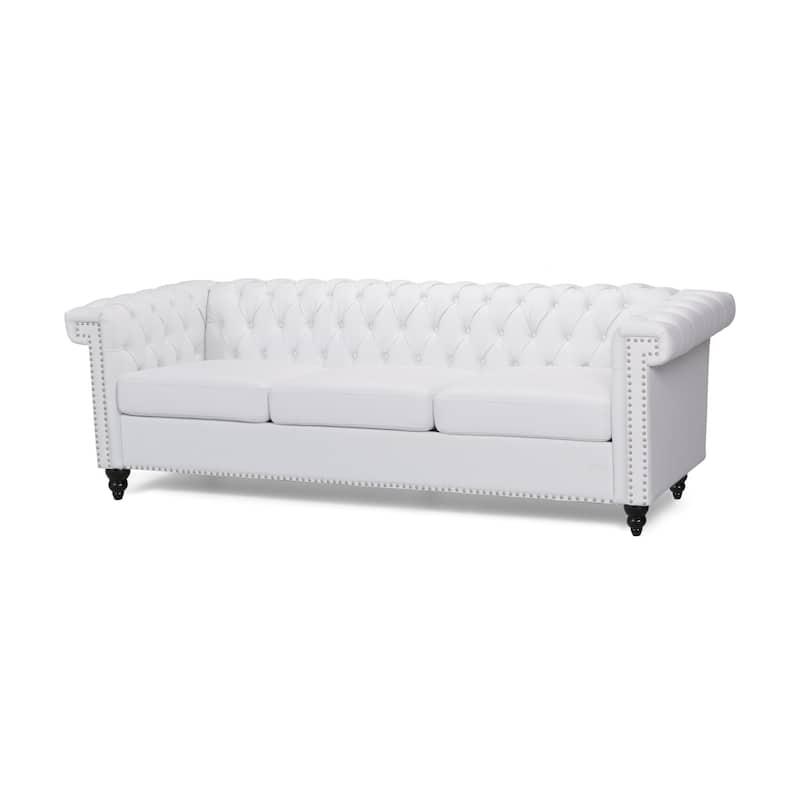 Parkhurst Chesterfield Tufted 3-seat Sofa by Christopher Knight Home