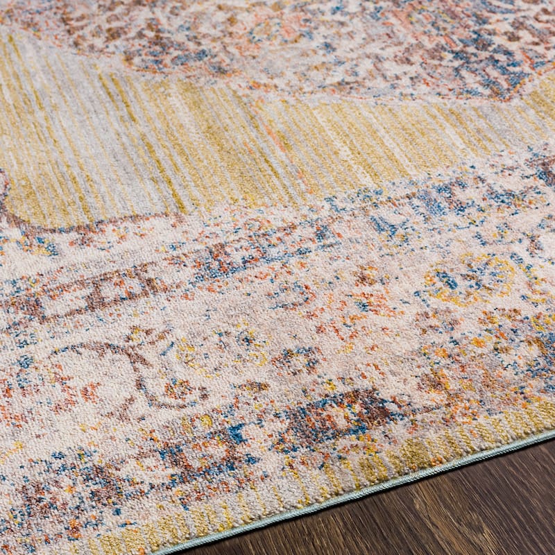 Artistic Weavers Raji Distressed Medallion Area Rug