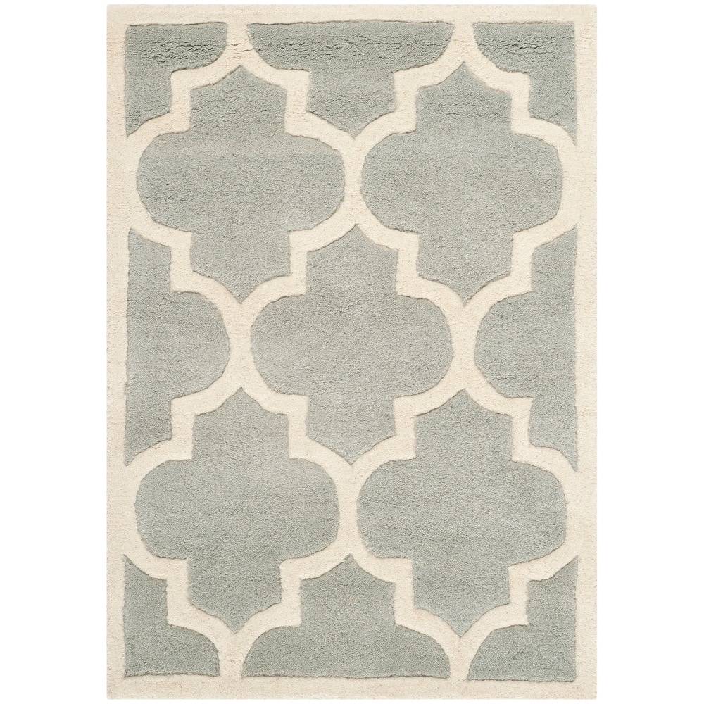 SAFAVIEH Handmade Chatham Vally Modern Moroccan Wool Rug