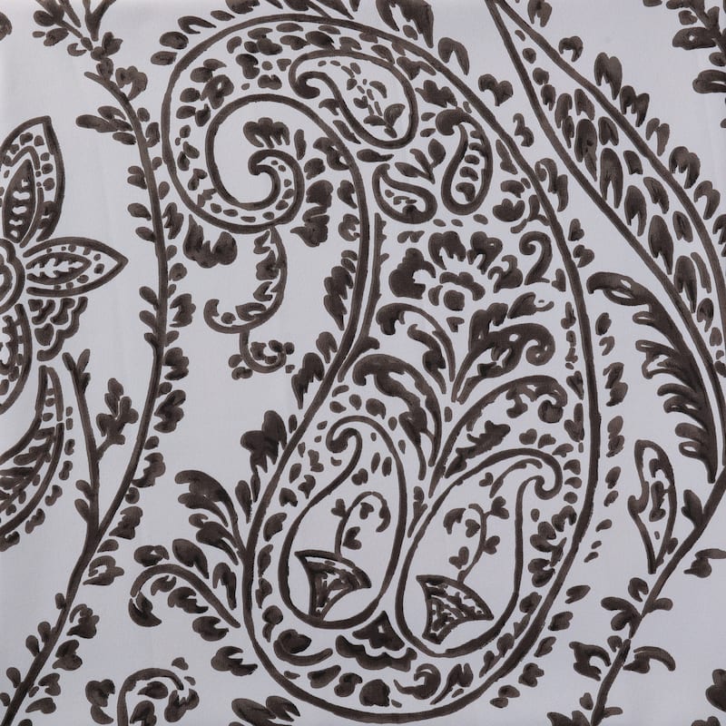 Exclusive Fabrics Tea Time Room Darkening Curtain (2 Panels)