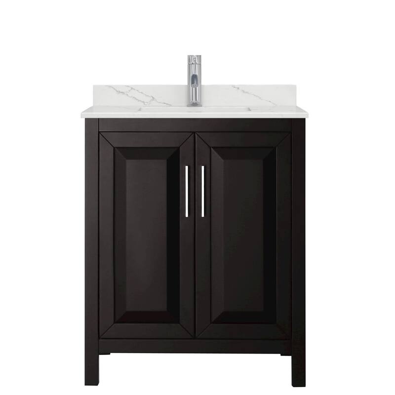 Wyndham Collection WCV252530S-QTZ-UNSMXX Daria 30" Free Standing