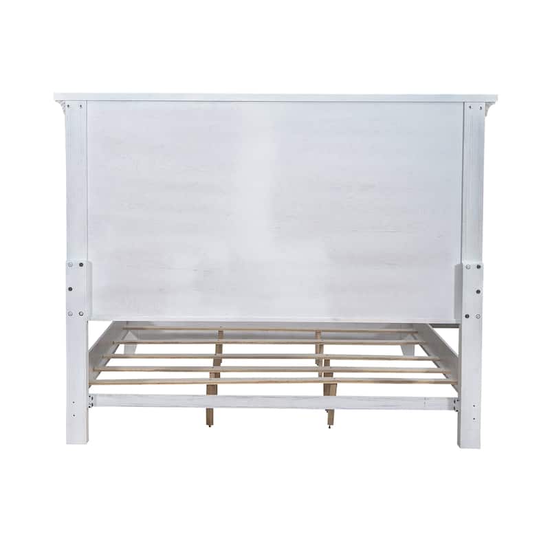 Liberty Furniture River Place Panel Bed, Dresser & Mirror, Chest, Night Stand - King, Queen