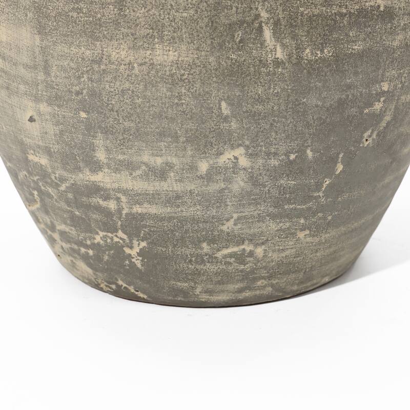 Rustic Farmhouse Brown Jug Terracotta Vase (Single)