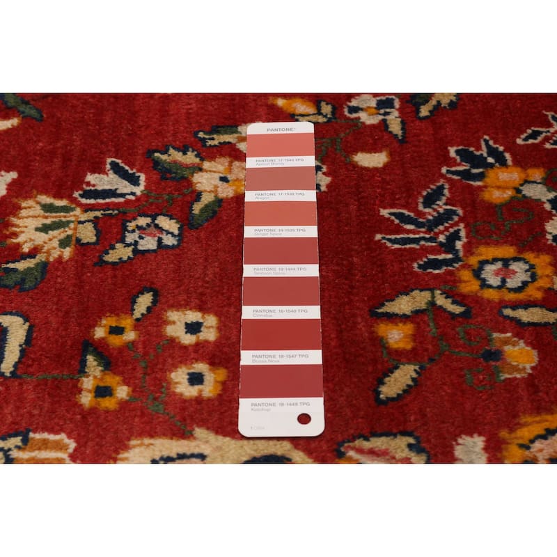 ECARPETGALLERY Hand-knotted Anatolian Vintage Red Wool Rug - 4'11 x 7'1