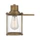 preview thumbnail 5 of 6, Quoizel Riggs Weathered Brass 3-light Dimmable Steel Bath Light