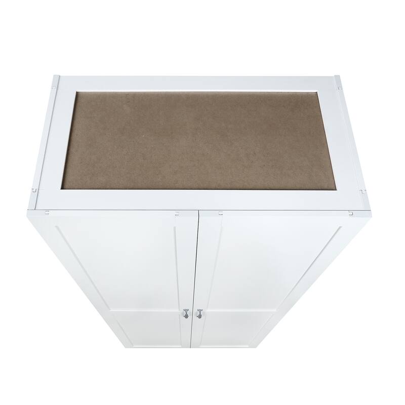 Manhattan Comfort Cornelia Modern Adjustable Shelf Storage Closet 2.0