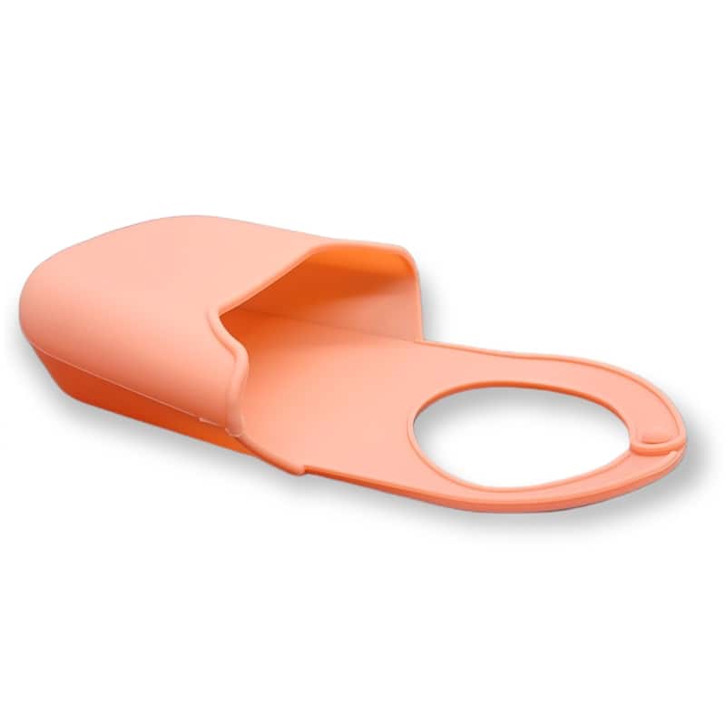 Handy Housewares Hanging Silicone Sink Caddy - For Kitchen or Bath, Hangs From Faucet, Helps Dry Sponges, Loofahs,...