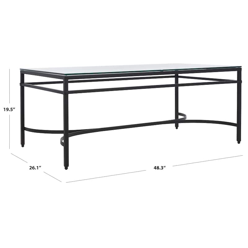 SAFAVIEH Home Abelard Cocktail Table - 48"W x 26"D x 20"H
