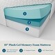 preview thumbnail 11 of 14, LUCID Comfort Collection 10-inch Luxury Gel Memory Foam Mattress