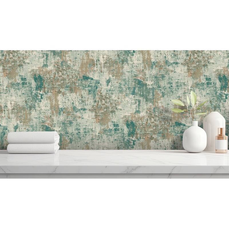 Arthouse Sergio Green Abstract Texture Wallpaper