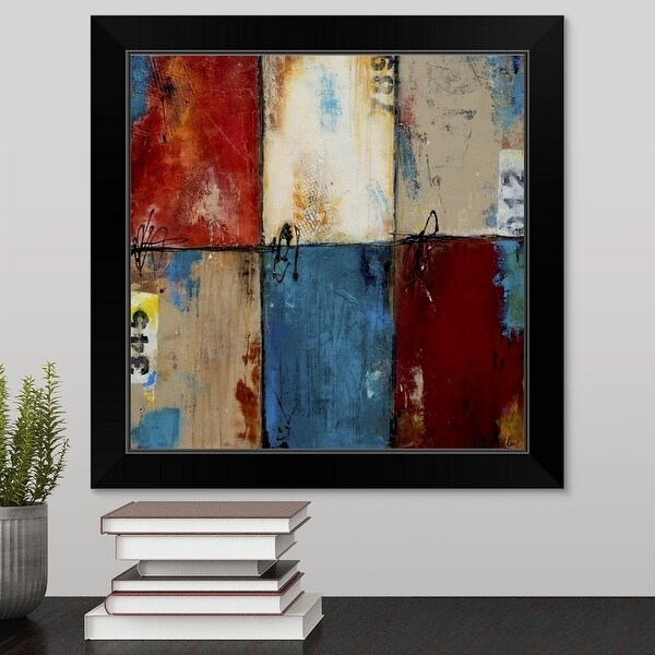 "Station Square" Black Framed Print