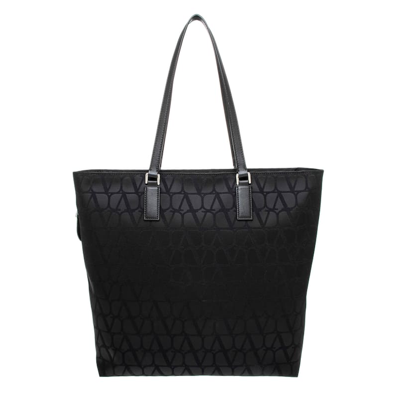 Valentino Toile Iconographe Shopping Bag - Black