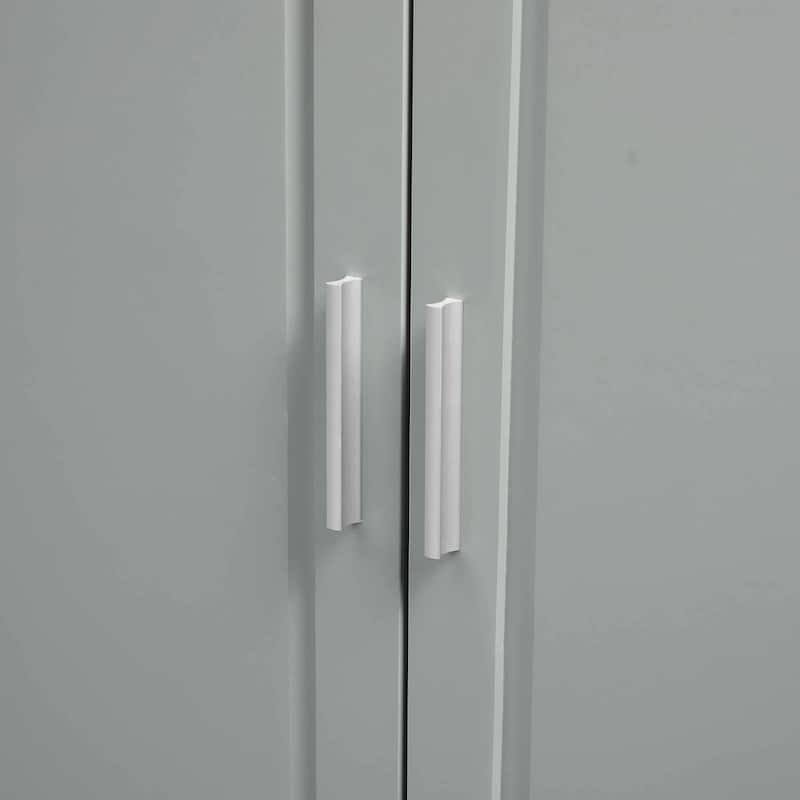 Tall and Wide Storage Cabinet for Bathroom/Office