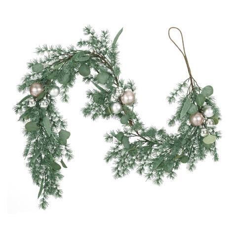 Frohock Artificial Garland by Christopher Knight Home - Green