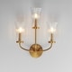 preview thumbnail 3 of 2, Maxim 16153CR Camelot 3 Light 19" Tall Wall Sconce