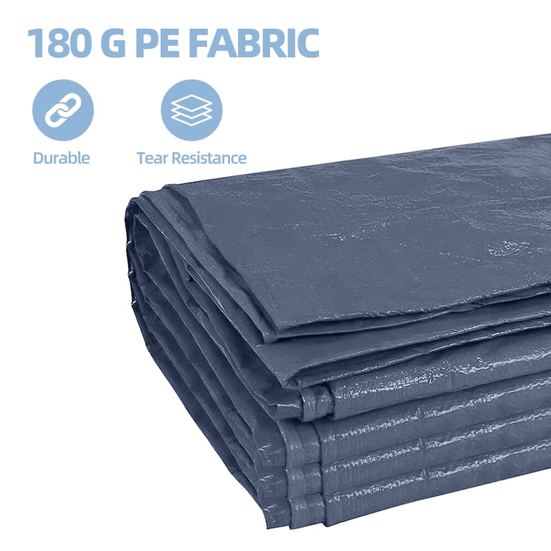 Heavy-Duty Carport Replacement Canopy, Rainproof & UV-Resistant, Canopy Only (Frame Not Included), Ideal for Cars