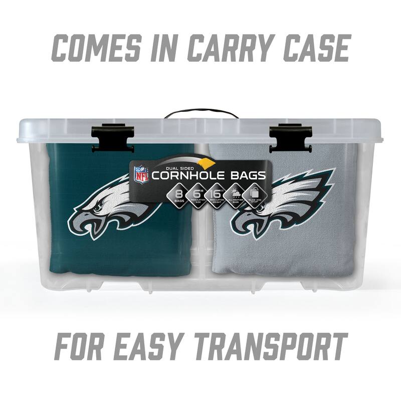 Philadelphia Eagles NFL Dual Sided Pro Stop & Slide Cornhole Bags