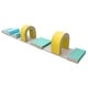 preview thumbnail 7 of 11, 10-Piece Foam Climbing Blocks Set for Infants & Toddlers,CPSIA Certified Safe PU Leather