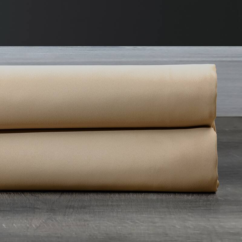 Exclusive Fabrics Extra Wide Room Darkening Grommet Curtain Panel - 100 x 108