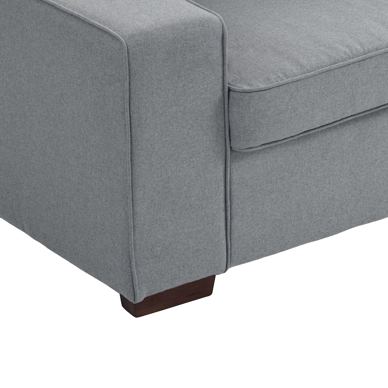 80" Linen 3-Seat Sofa Living Room Loveseat