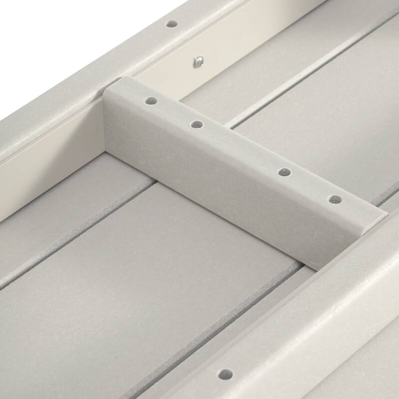 Laguna Hdpe All Weather Outdoor Patio 65" Bench