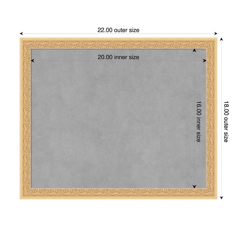 Amanti Art Bethany Black Framed - 22 x 18 in - Bethany Gold