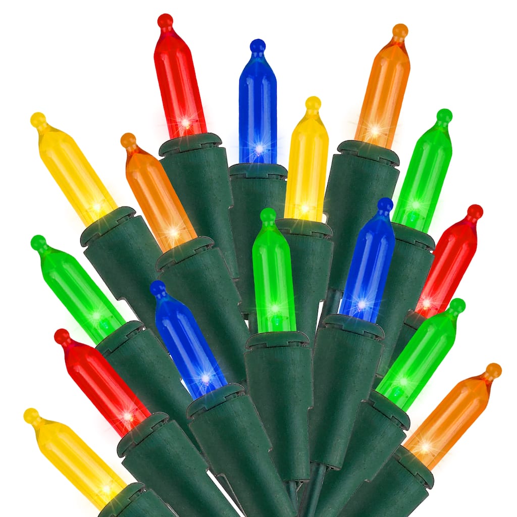 Joyfy LED Multicolor Christmas Lights, multiple Connectable String