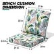 preview thumbnail 110 of 128, 21 W x 22 D in. Deep Seat Outdoor Cushion Set by Crestlive Products