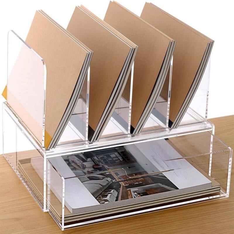Acrylic Desk Organizer -1 Pack