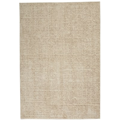 Calvin Klein Etched Indoor only Beige Solid Area Rug