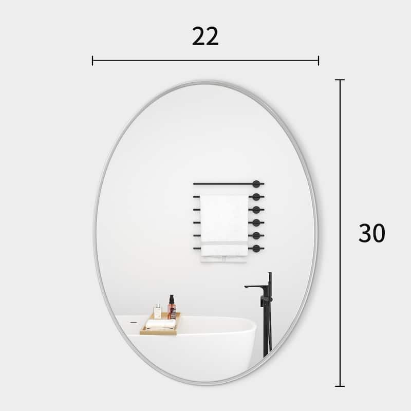 Modern Wall Mirrors Bedroom Mirrors Vanity Mirror with Iron Framed(1 Piece）