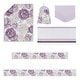 preview thumbnail 2 of 4, Sweet Jojo Designs Lavender Purple Boho Shabby Chic Floral Girl 6p Crib Bedding + BreathableBaby Breathable Mesh Liner Bohemian