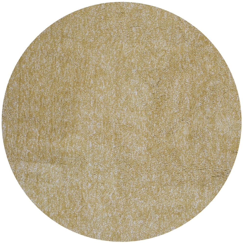 Domani Euphoria Cozy Yellow Heather Rug