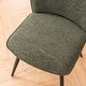 preview thumbnail 15 of 47, Set of 2 Modern Dining Chairs, Armless Upholstered Side Chairs
