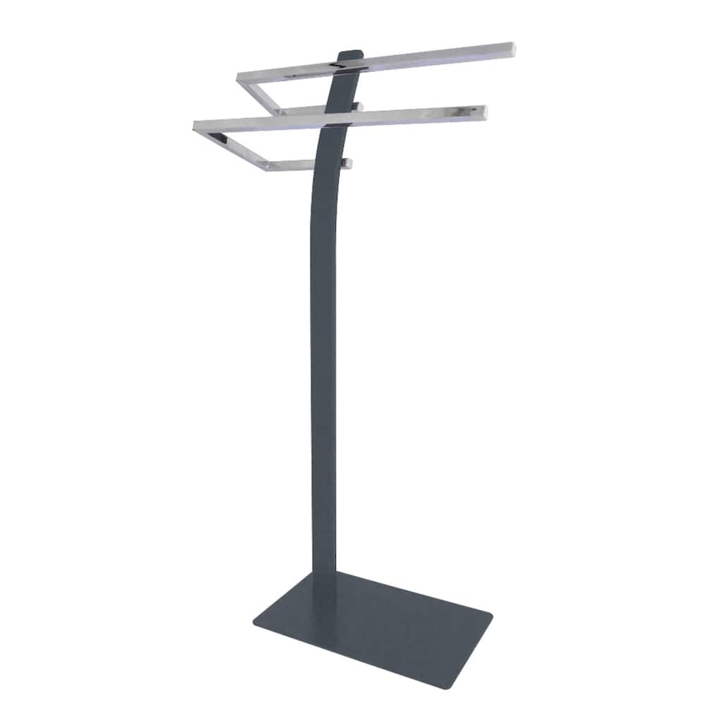 Edenscape Pedestal Dual Towel Rack in Oil Rubbed Bronze