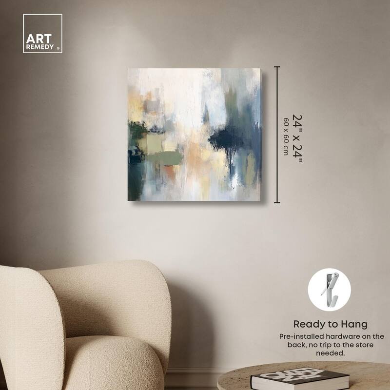 Abyssal Light Canvas by Art Remedy, Gallery Wrapped
