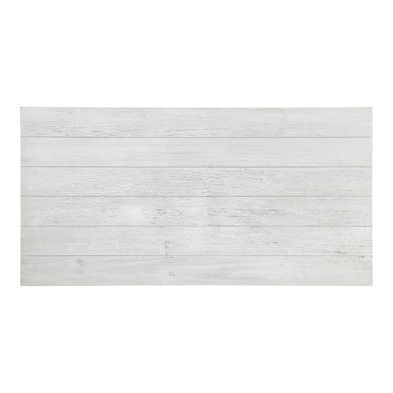 Wooden Coffee Table with Open Bottom Shelf