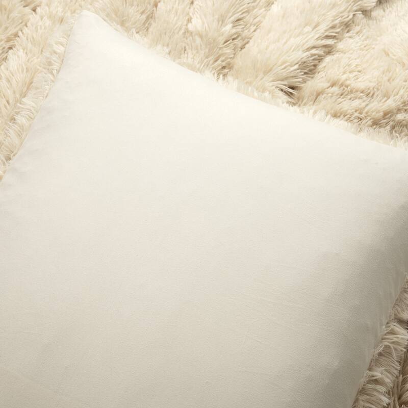 Lush Decor Emma Faux Fur Comforter Set