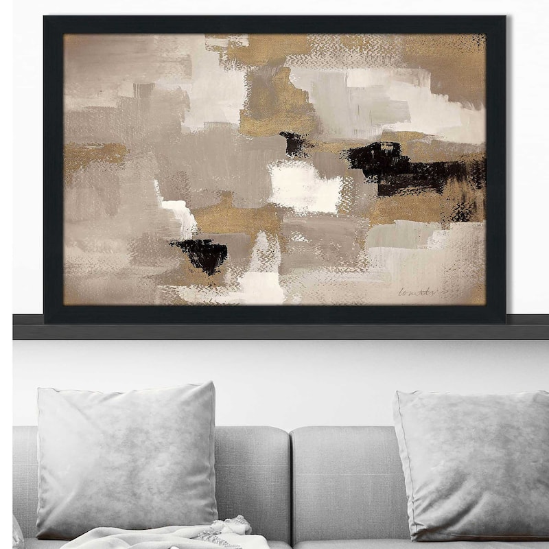 "Muted Abstract I (Horizontal)" Print on Acrylic