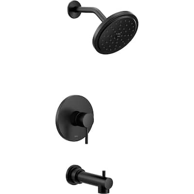 Moen UT3293 Align Tub and Shower Trim Package with 2.5 GPM Single - Matte Black