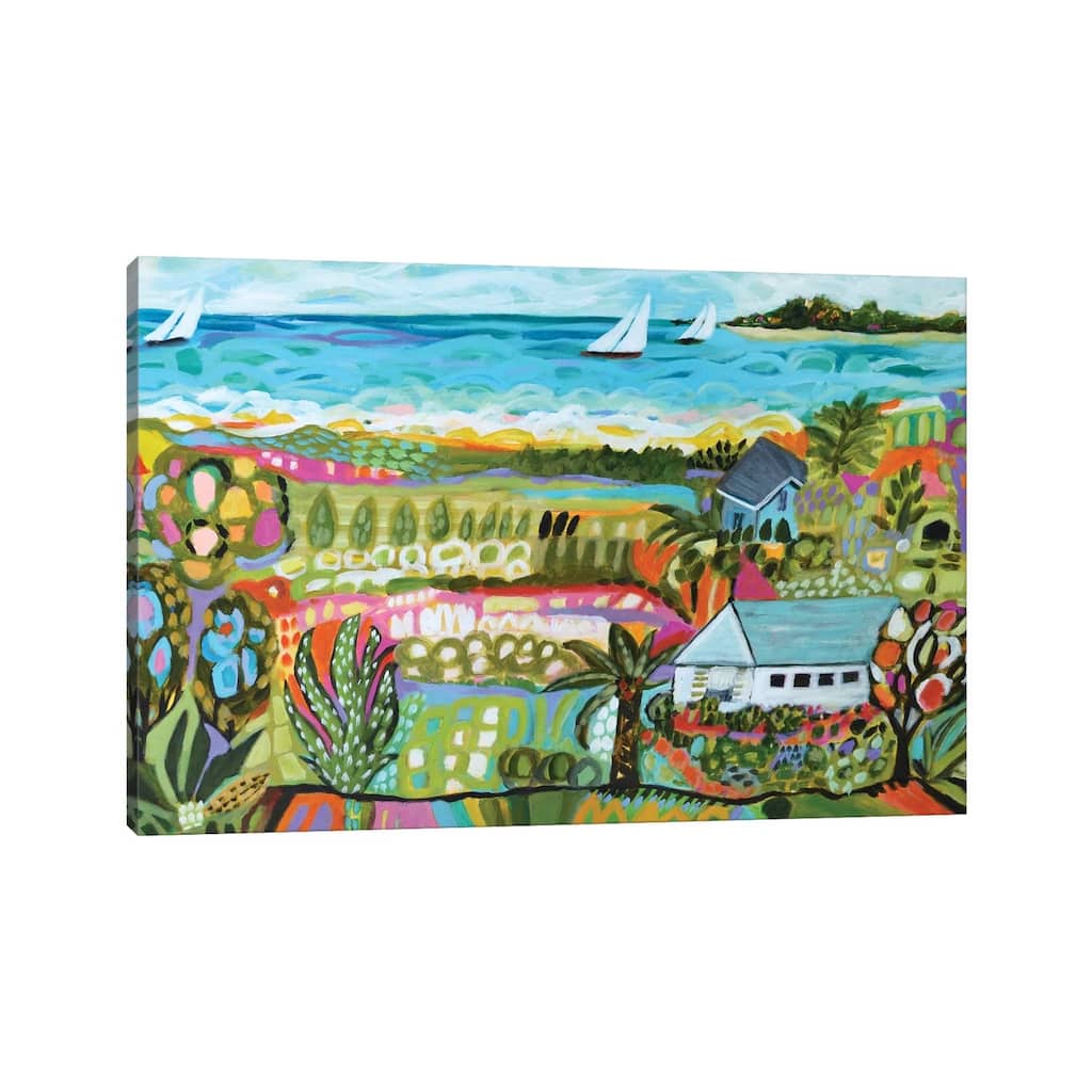 iCanvas "Nautical Whimsy III" by Karen Fields Canvas Print