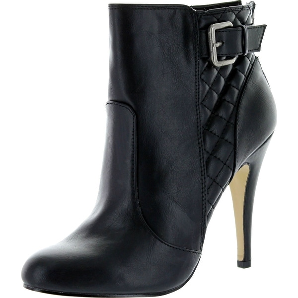 madden girl black booties