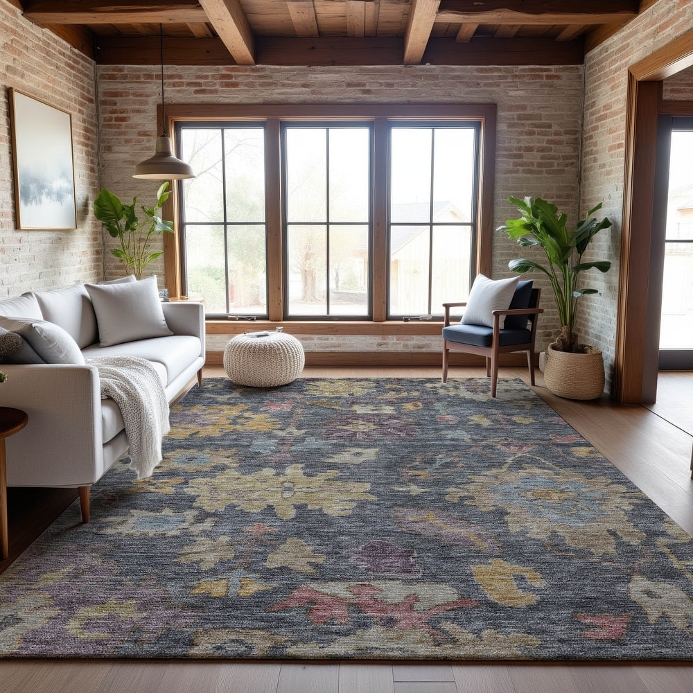 Premium Washable Super Soft Vintage Traditional Mayfield Rug